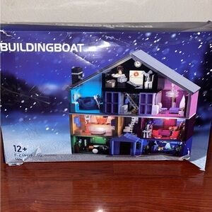 Building Blocks House - Lego-style light up Build